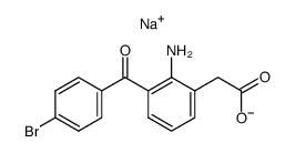 chemical structure of Bromfenac sodium