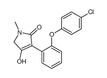 chemical structure of Asenapine intermediate