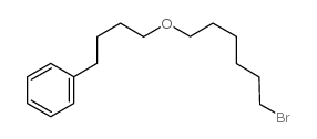 chemical structure of CAS#94749-73-2: [4-[(6-Bromohexyl)oxy]butyl]benzene