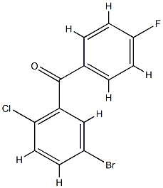 chemical structure of Empagliflozin intermediate