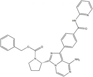 chemical structure of Acalabrutinib intermediate: CAS#1420478-89-2