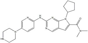 chemical structure of Ribociclib: CAS#1211441-98-3