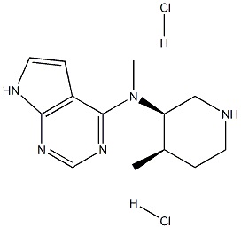 chemical structure of Tofacitinib intermediate: CAS#1260590-51-9