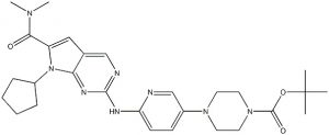 chemical structure of Ribociclib intermediate  CAS#1374639-78-7