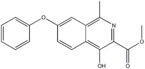 chemical structure of Roxadustat intermediate: CAS#1421312-34-6