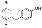 chemical structure of Empagliflozin intermediate: CAS# 864070-18-8