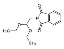 chemical structure of Phthalimido acetaldehyde diethyl acetal, Intermediate of Rucaparib: CAS#78902-09-7