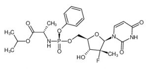chemical structure of Sofosbuvir CAS#1190307-88-0